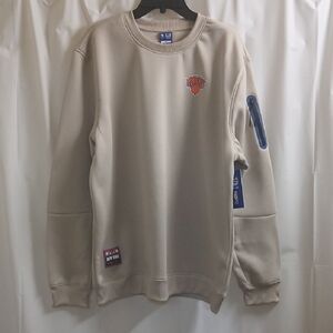 Men's Beige Crewneck Sweater